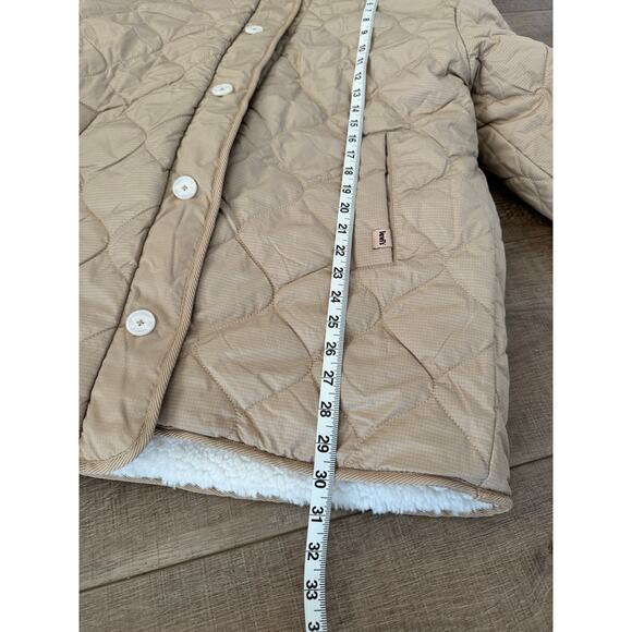 NWT Levi’s MARLOWE OVERSIZED REVERSIBLE SHERPA JACKET Size Small - Picture 11 of 11